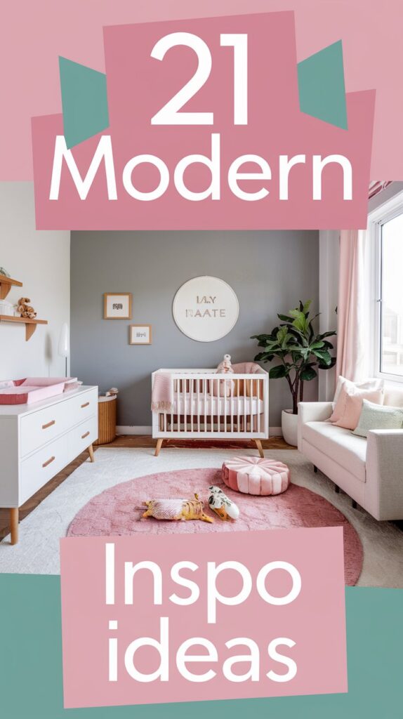21 Modern Nursery Inspo Ideas That Will Leave You Speechless! 25