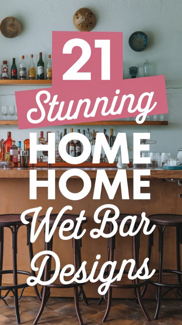 21 Stunning Home Wet Bar Designs That Will Elevate Your Entertaining ...