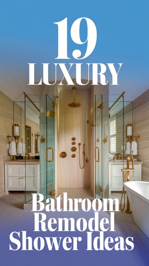 19 Luxury Bathroom Remodel Shower Ideas That Will Make You Feel Like Royalty! 3
