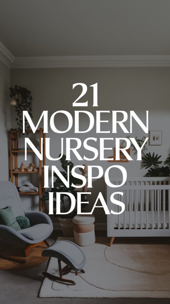 21 Modern Nursery Inspo Ideas That Will Leave You Speechless! 3