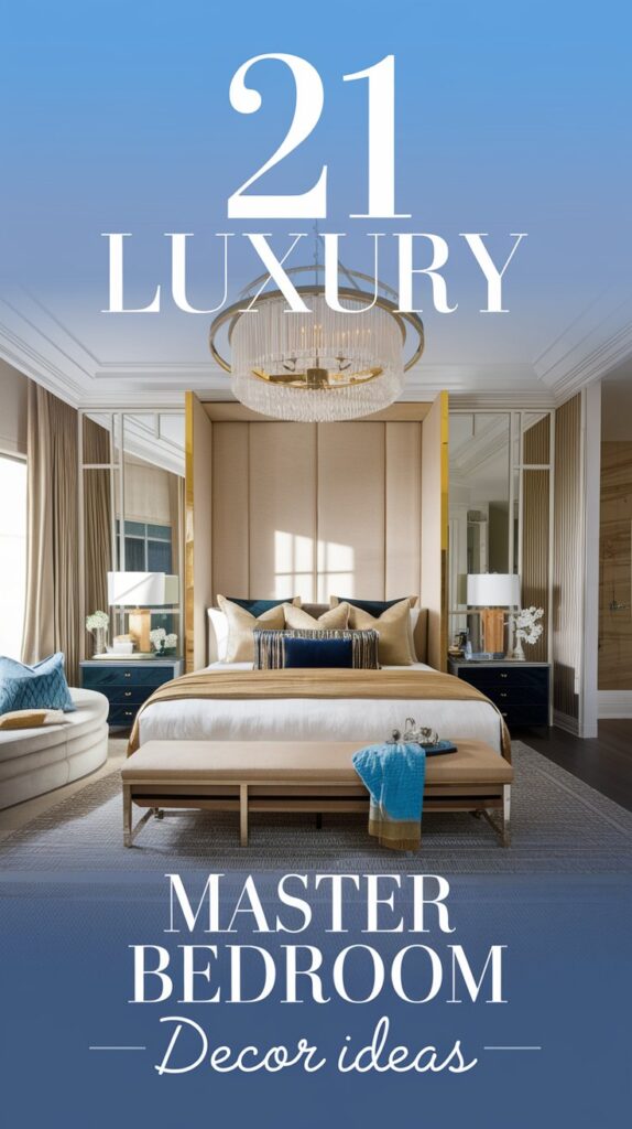 21 Luxury Master Bedroom Decor Ideas 26