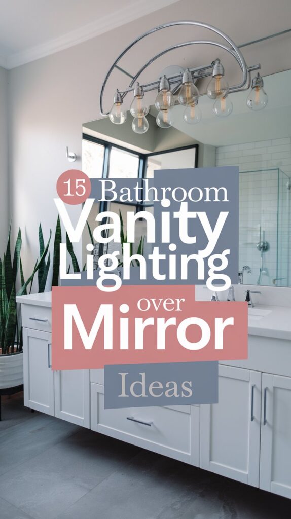 15 Bathroom Vanity Lighting Over Mirror Ideas For A Perfect Setup 1