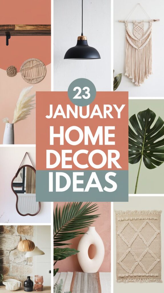23 January Home Decor Ideas That Will Make Your Living Room Cozy 1 January Home Decor Ideas