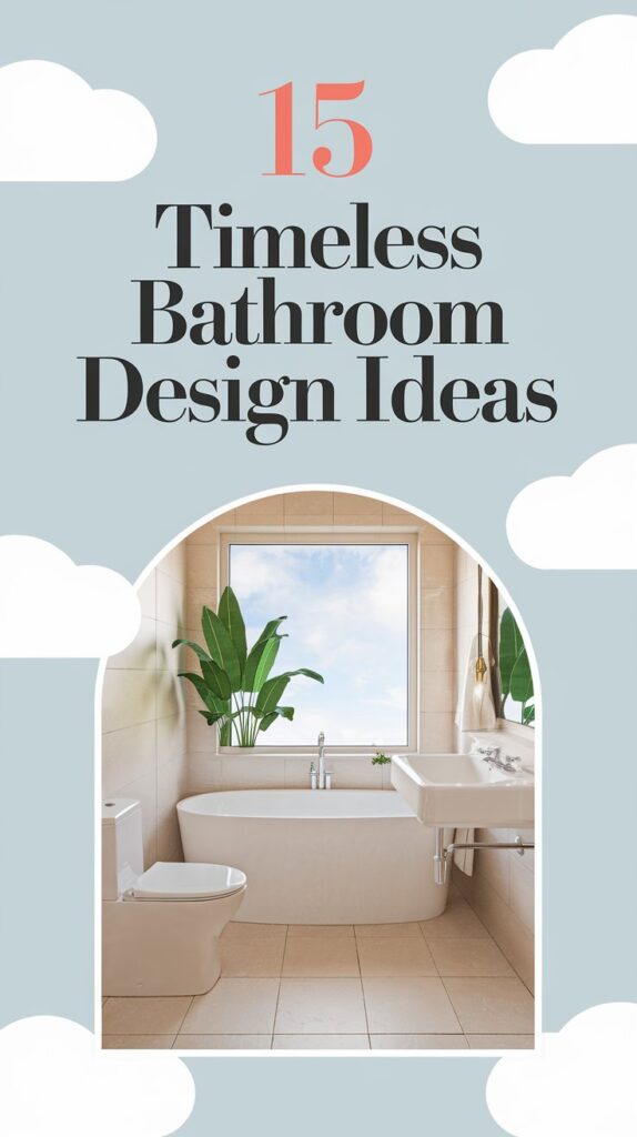 15 Timeless Bathroom Design Ideas For A Classic Look 2