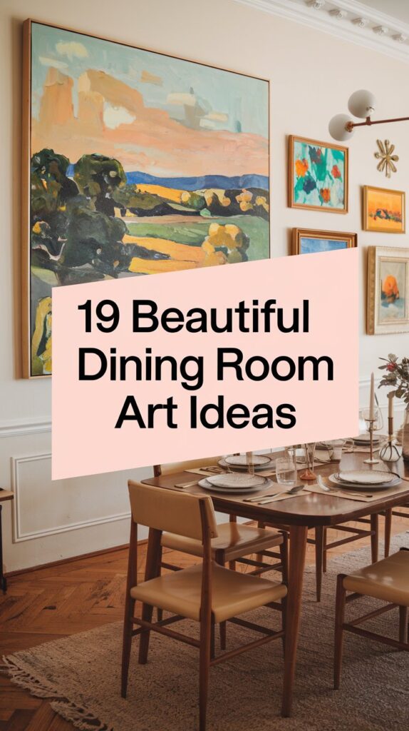 19 Beautiful Dining Room Art Ideas To Decorate Your Space 13