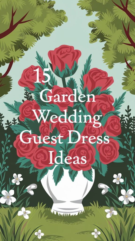 15 Garden Wedding Guest Dress Ideas For An Elegant Look 11