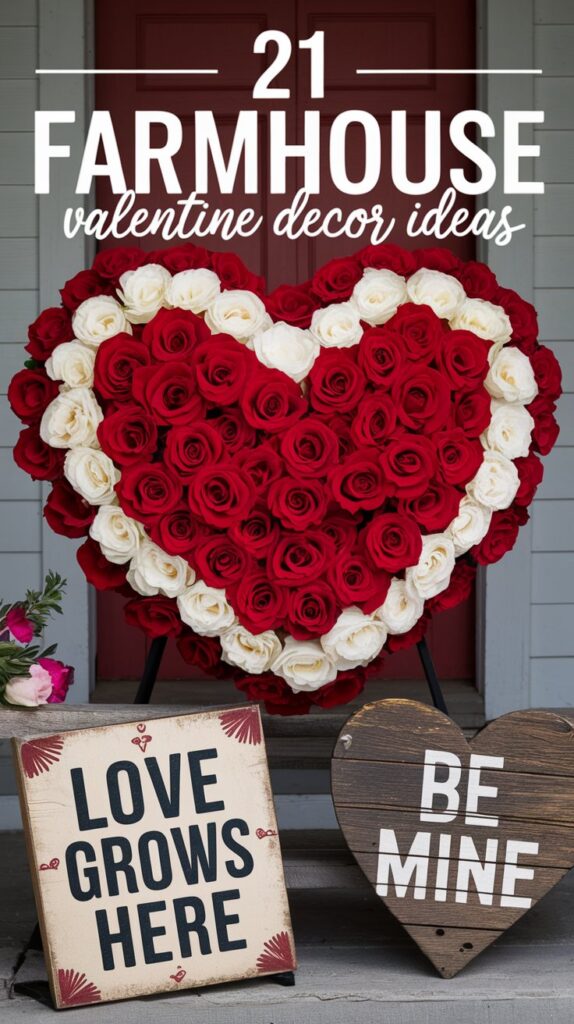 15 Farmhouse Valentine Decor Ideas For A Rustic Romantic Touch 2