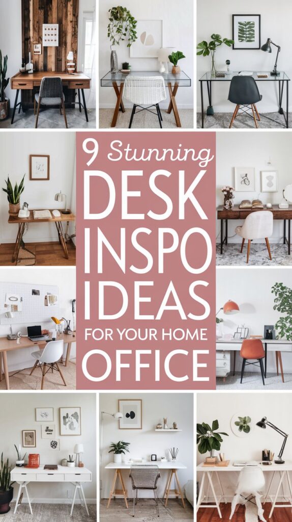 9 Stunning Desk Inspo Ideas For Your Home Office 11