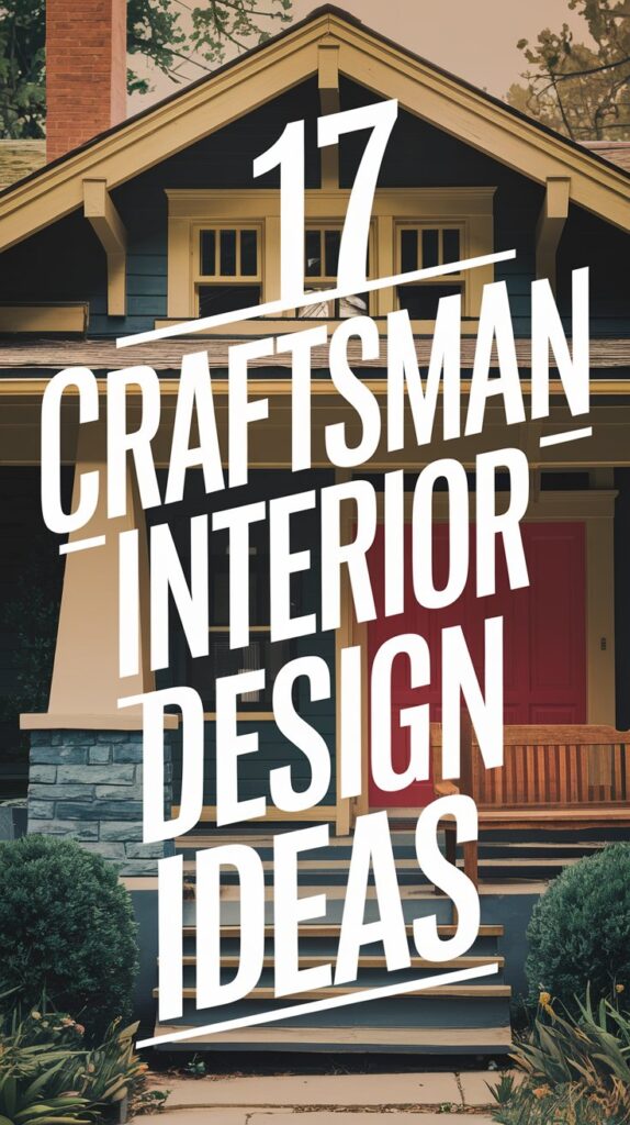 21 Craftsman Interior Design Ideas For A Cozy & Timeless Home 1
