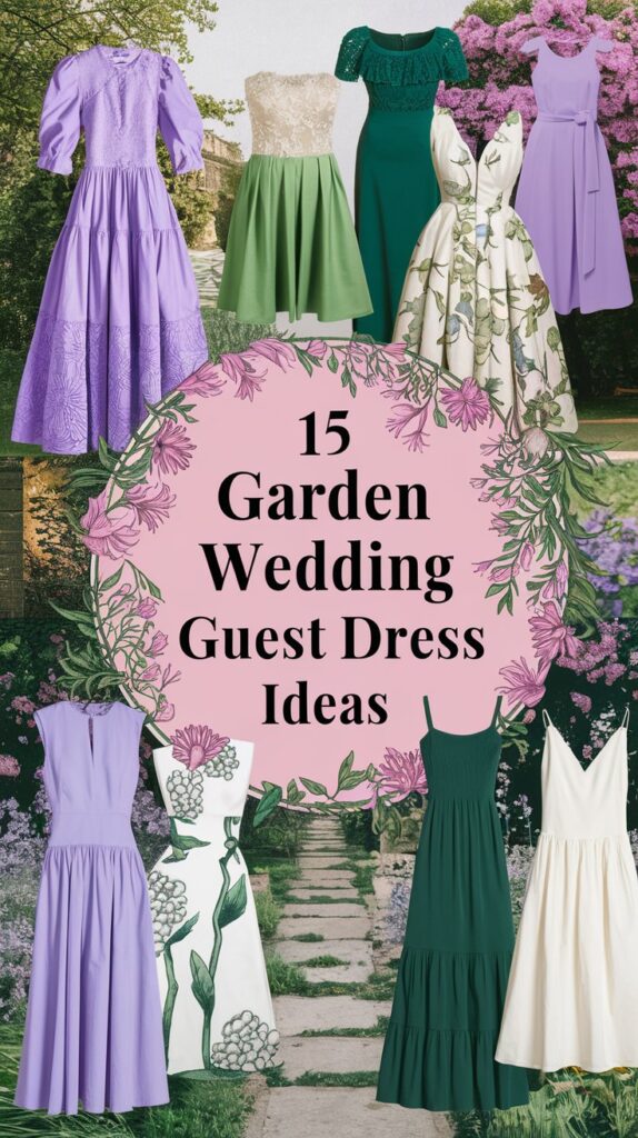 15 Garden Wedding Guest Dress Ideas For An Elegant Look 9