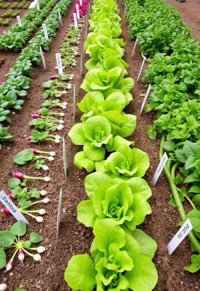 21 Backyard Vegetable Gardens That Are So Easy, You'll Wonder Why You Didn't Start Sooner! 17 21 Backyard Vegetable Gardens That Are So Easy, You'll Wonder Why You Didn't Start Sooner! - 14. Succession Planting