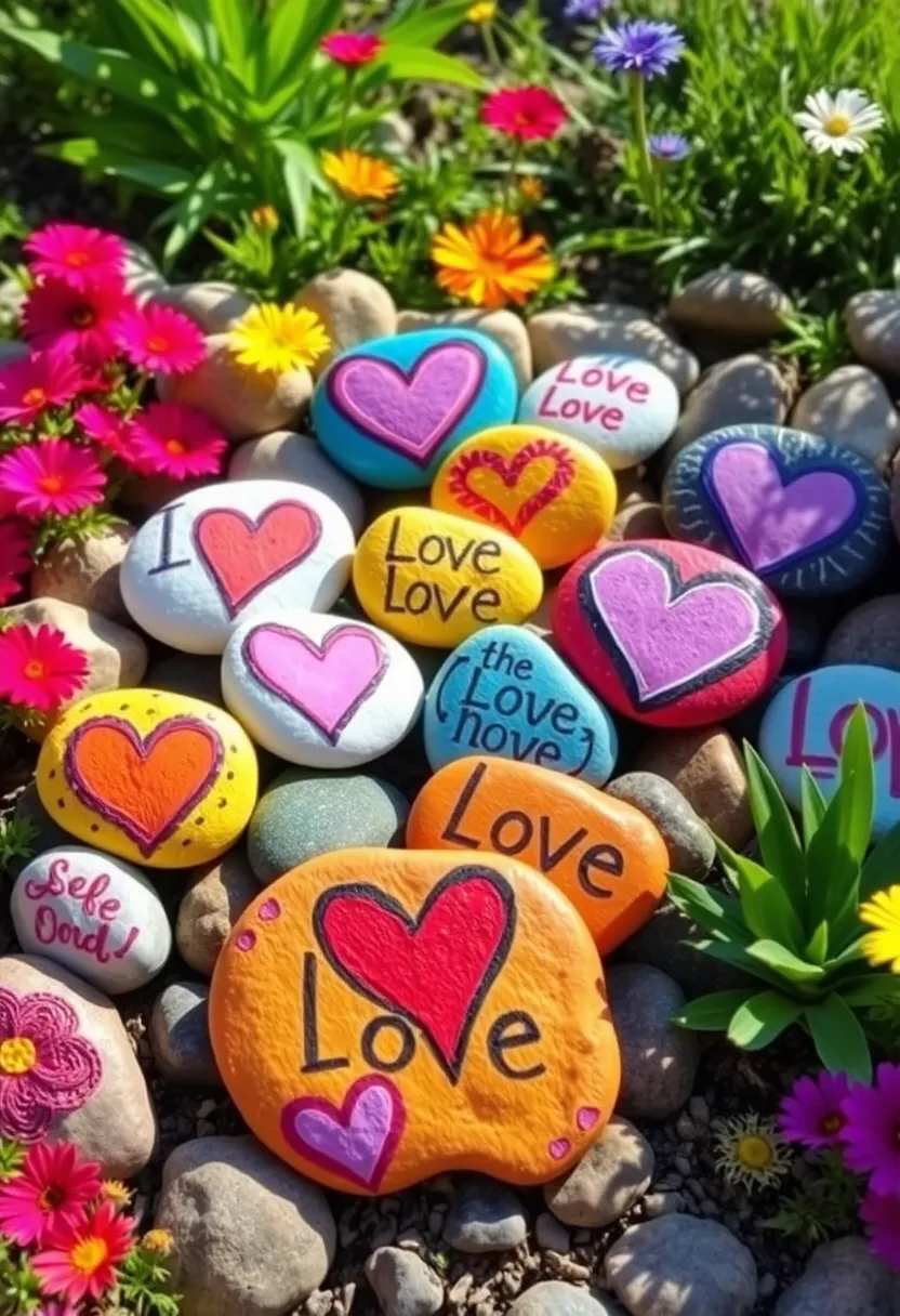 21 Adorable Valentine's Day Crafts for Kids That Will Melt Your Heart 11 21 Adorable Valentine's Day Crafts for Kids That Will Melt Your Heart (You Won't Believe #15!) - 8. Painted Rocks