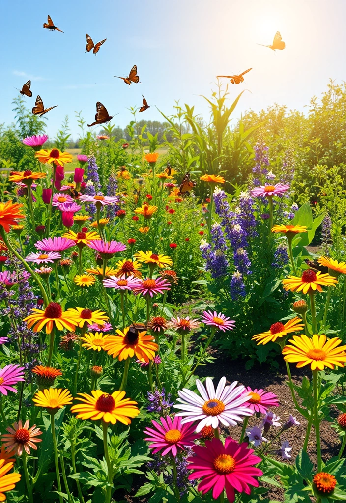 21 Backyard Vegetable Gardens That Are So Easy, You'll Wonder Why You Didn't Start Sooner! 16 21 Backyard Vegetable Gardens That Are So Easy, You'll Wonder Why You Didn't Start Sooner! - 13. Pollinator Gardens