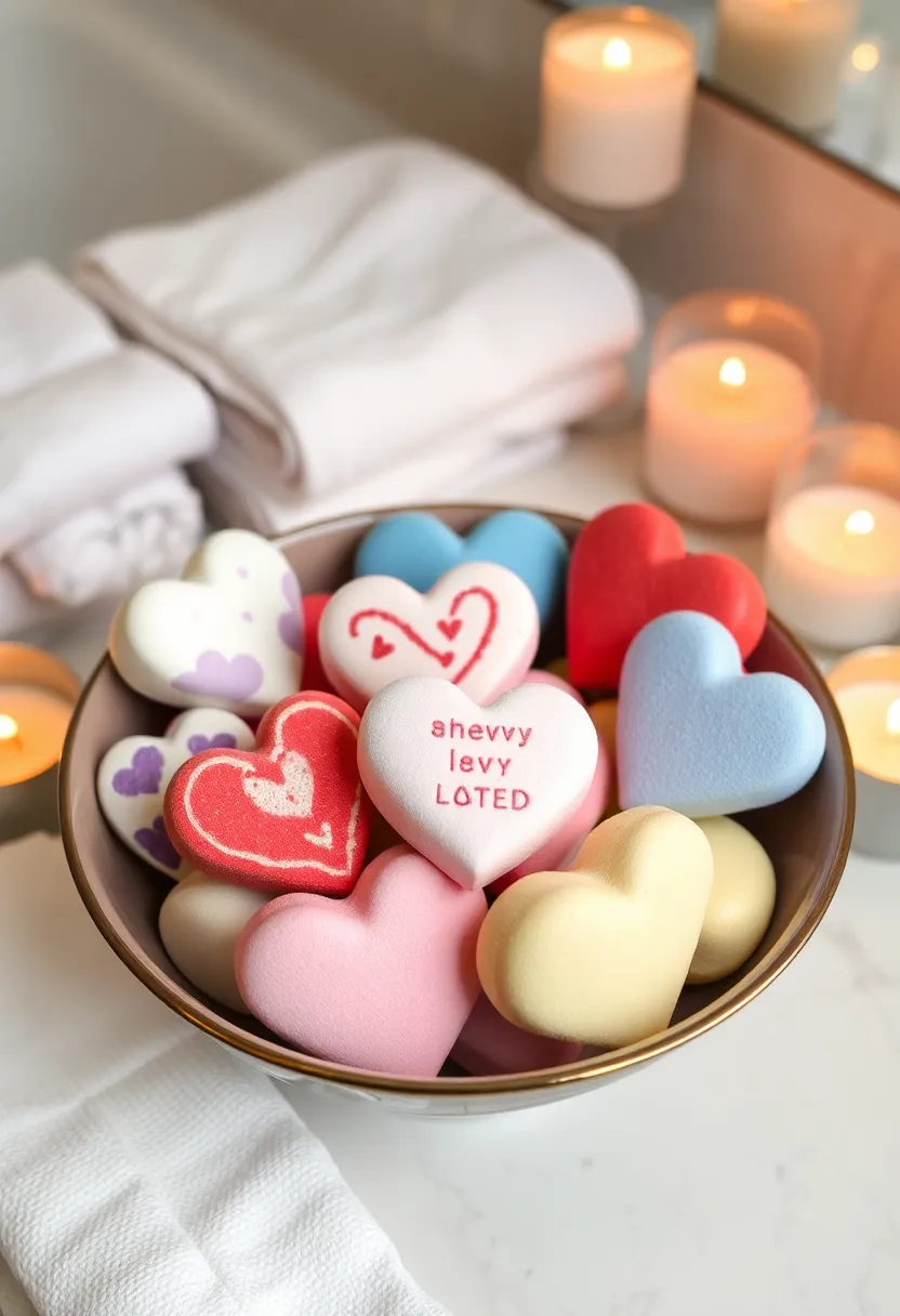 21 Easy DIY Valentine's Day Decorations That Will Fill Your Home with Love! 20 21 Easy DIY Valentine's Day Decorations That Will Fill Your Home with Love! - 17. DIY Heart-Shaped Bath Bombs