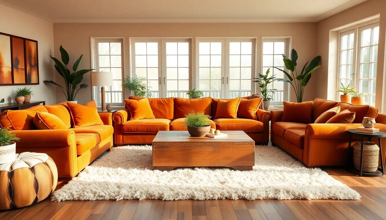 21 Cosy Living Room Ideas in Warm Colours That Will Melt Your Heart! 3 21 Cosy Living Room Ideas in Warm Colours That Will Melt Your Heart!