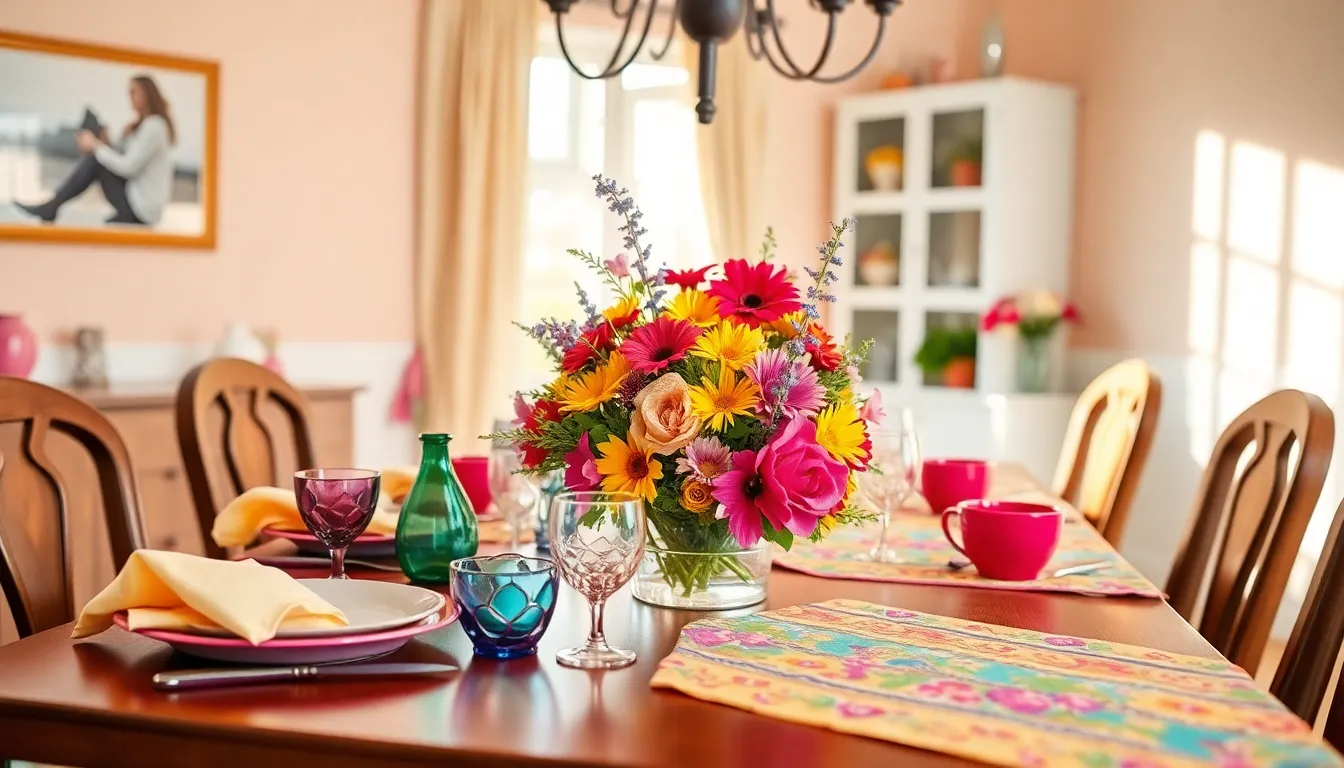 19 Colorful Table Decorations That Will Brighten Up Your Home Instantly! 1 19 Colorful Table Decorations That Will Brighten Up Your Home Instantly!