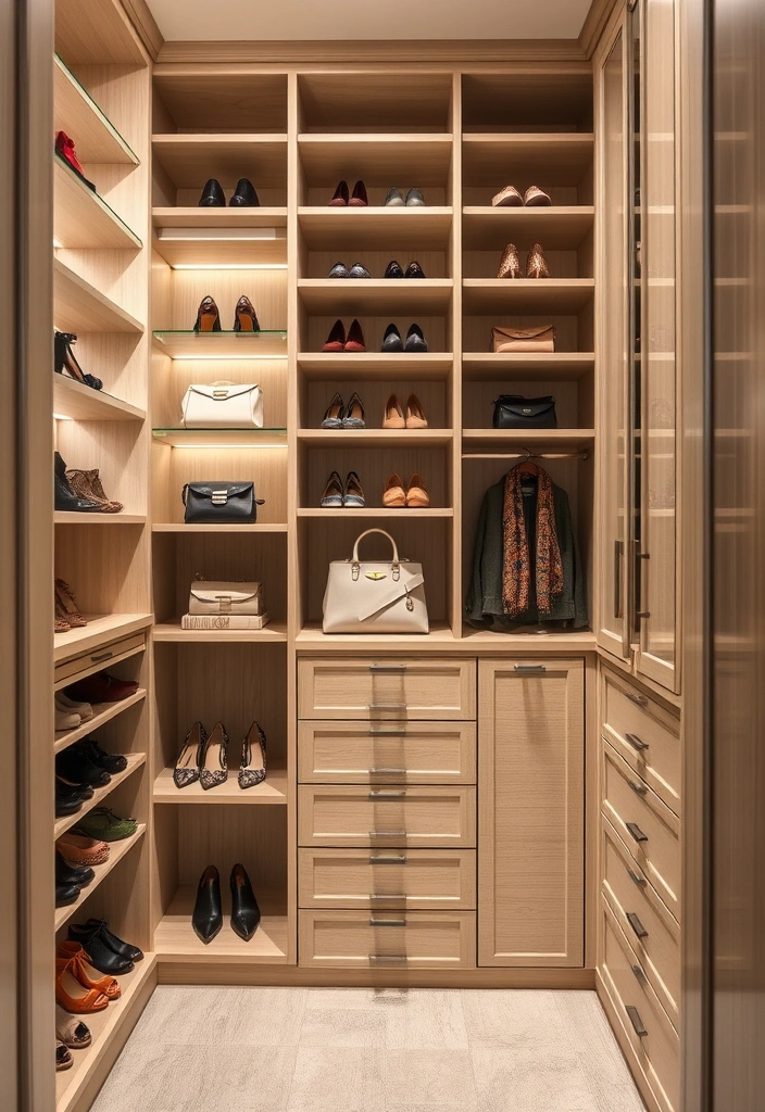 21 Luxury Master Bedroom Decor Ideas 10 21 Luxury Master Bedroom Decor Ideas That'll Make You Feel Like Royalty Every Night! - 7. Custom Closet Systems