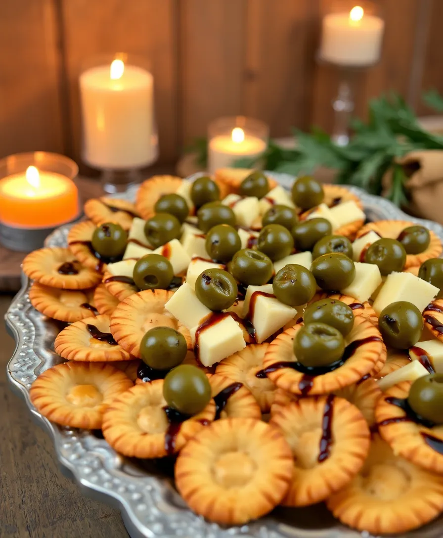 21 Ritz Cracker Snacks You Can’t Resist (Your Guests Will Be Begging for More!) 4 21 Ritz Cracker Snacks You Can’t Resist (Your Guests Will Be Begging for More!) - 1. Classic Cheese and Olive Ritz Bites