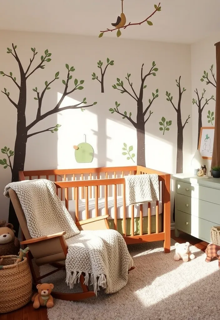 21 Adorable Nursery Room Decor Ideas That'll Transform Your Baby's Space 4 21 Adorable Nursery Room Decor Ideas That'll Transform Your Baby's Space (You'll Love #9!) - 1. Woodland Wonder