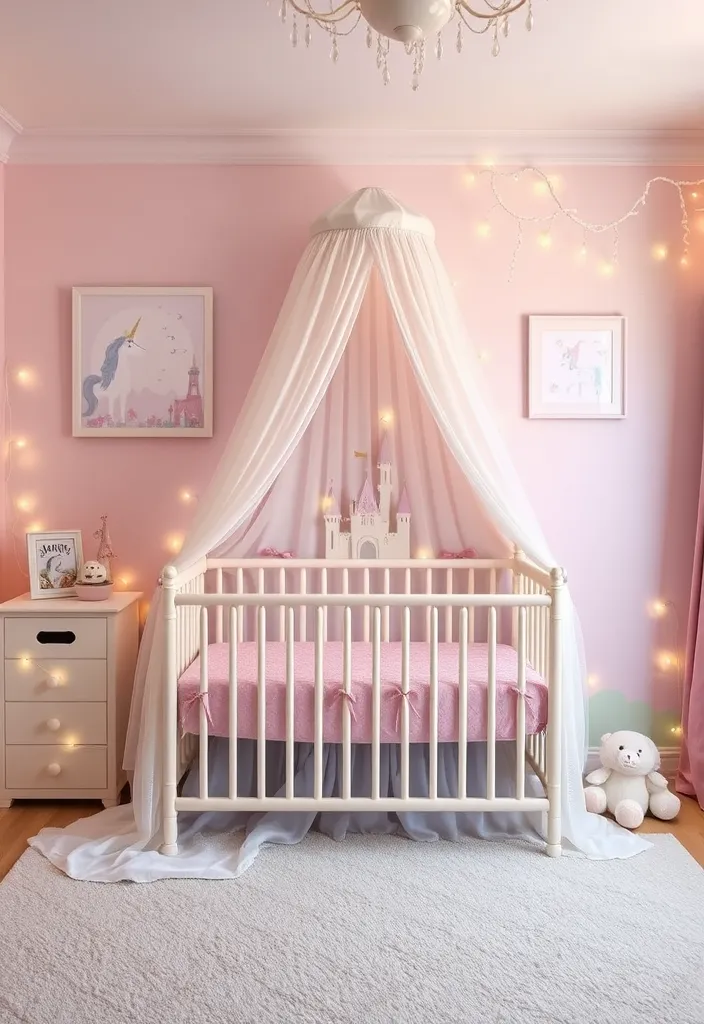 21 Adorable Nursery Room Decor Ideas That'll Transform Your Baby's Space 13 21 Adorable Nursery Room Decor Ideas That'll Transform Your Baby's Space (You'll Love #9!) - 10. Fantasy Fairytale