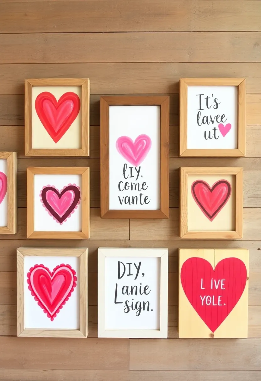 21 Primitive Valentine Decor Ideas That'll Make You Fall in Love with Your Home! 15 21 Primitive Valentine Decor Ideas That'll Make You Fall in Love with Your Home! - 11. DIY Valentine Art