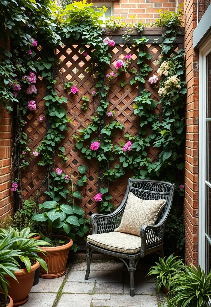 21 Courtyard Garden Ideas That Will Transform Your Small Space into a Lush Paradise! 18 21 Courtyard Garden Ideas That Will Transform Your Small Space into a Lush Paradise! - 15. Privacy Screens: Secluded Comfort