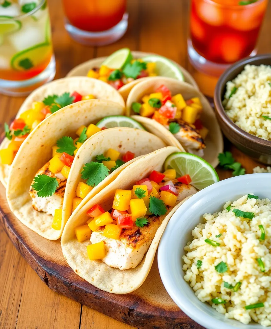 21 Seafood Dish Recipes That Will Make Your Next Dinner Unforgettable! 14 21 Seafood Dish Recipes That Will Make Your Next Dinner Unforgettable! - 11. Fish Tacos with Mango Salsa