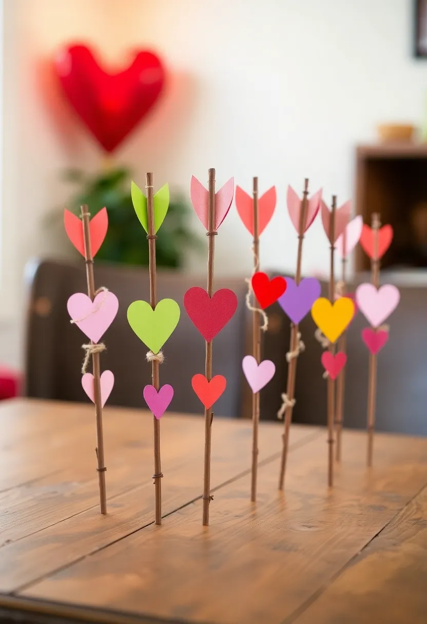 21 Primitive Valentine Decor Ideas That'll Make You Fall in Love with Your Home! 18 21 Primitive Valentine Decor Ideas That'll Make You Fall in Love with Your Home! - 14. Charming Cupid’s Arrows