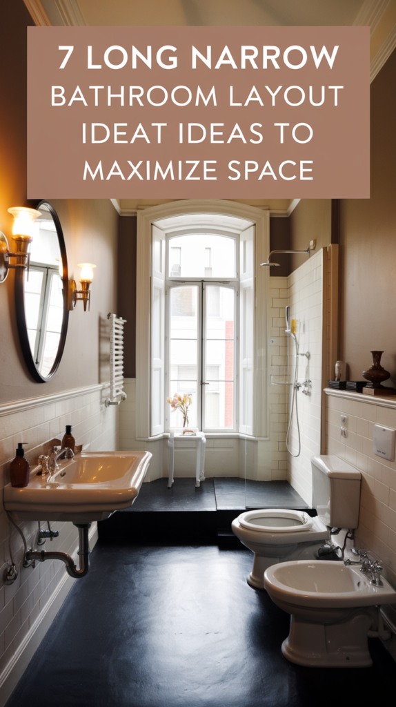 7 Long Narrow Bathroom Layout Ideas To Maximize Space Here s The 