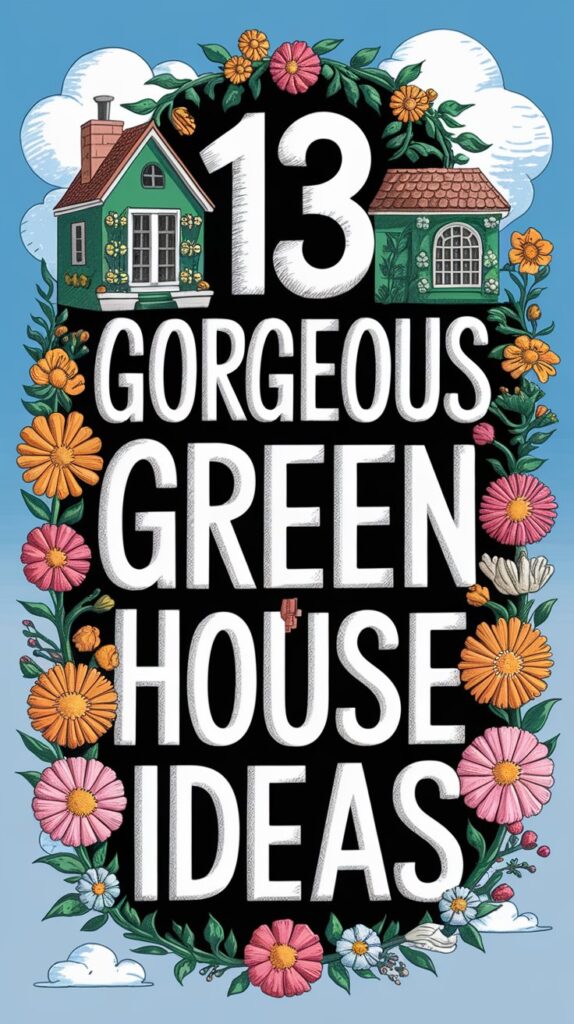 13 Gorgeous Green House Ideas To Grow Your Own Garden 2
