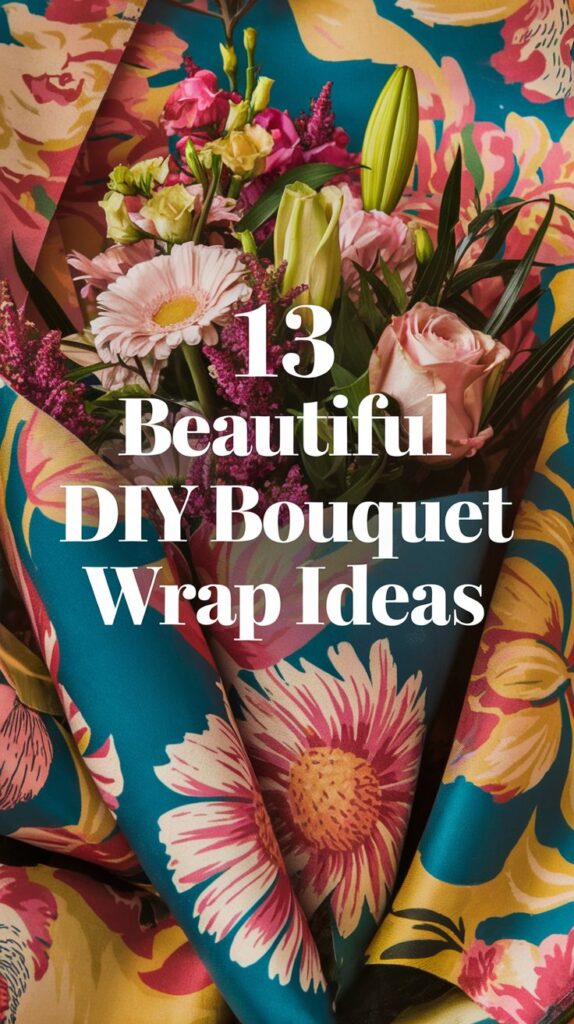 13 Beautiful DIY Bouquet Wrap Ideas To Try 2