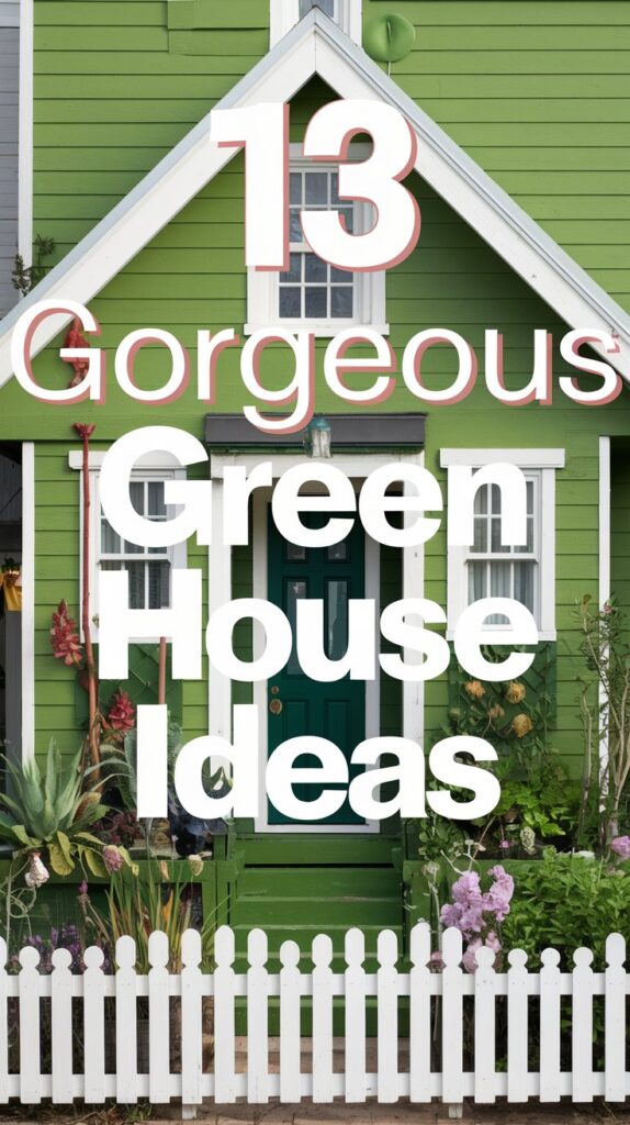 13 Gorgeous Green House Ideas To Grow Your Own Garden 11