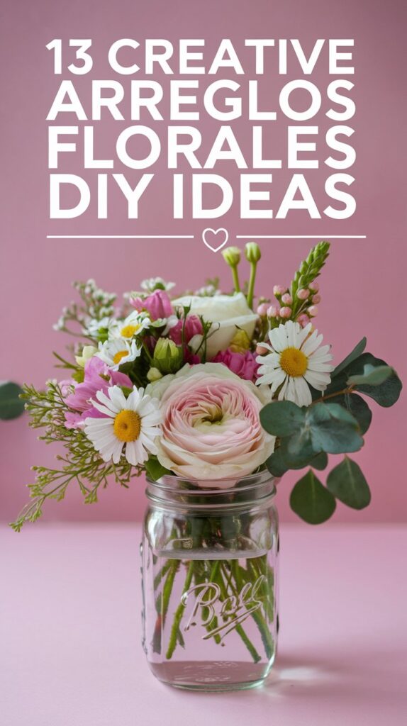 13 Creative Arreglos Florales DIY Ideas You’Ll Want To Try 11