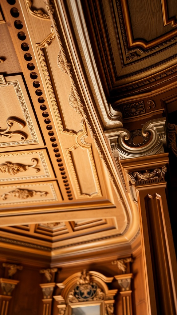 13 Beautiful Victorian House Interiors Ideas To Inspire You 8 Intricate woodwork and moldings in a Victorian house interior